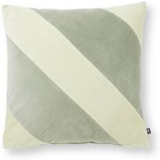 HKliving Striped Velvet sierkussen 45 x 45 cm - Mint