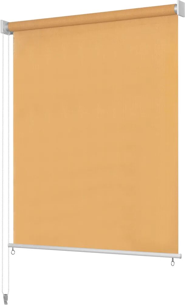 vidaXL Rolgordijn voor buiten 140x230 cm beige