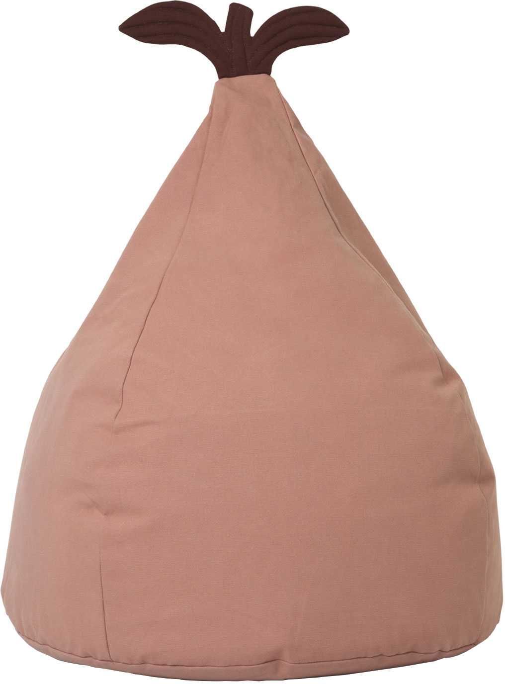 Ferm Living Pear zitzak dusty rose