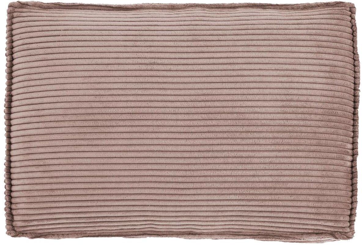 Kave Home Blok kussen 40x60 roze corduroy