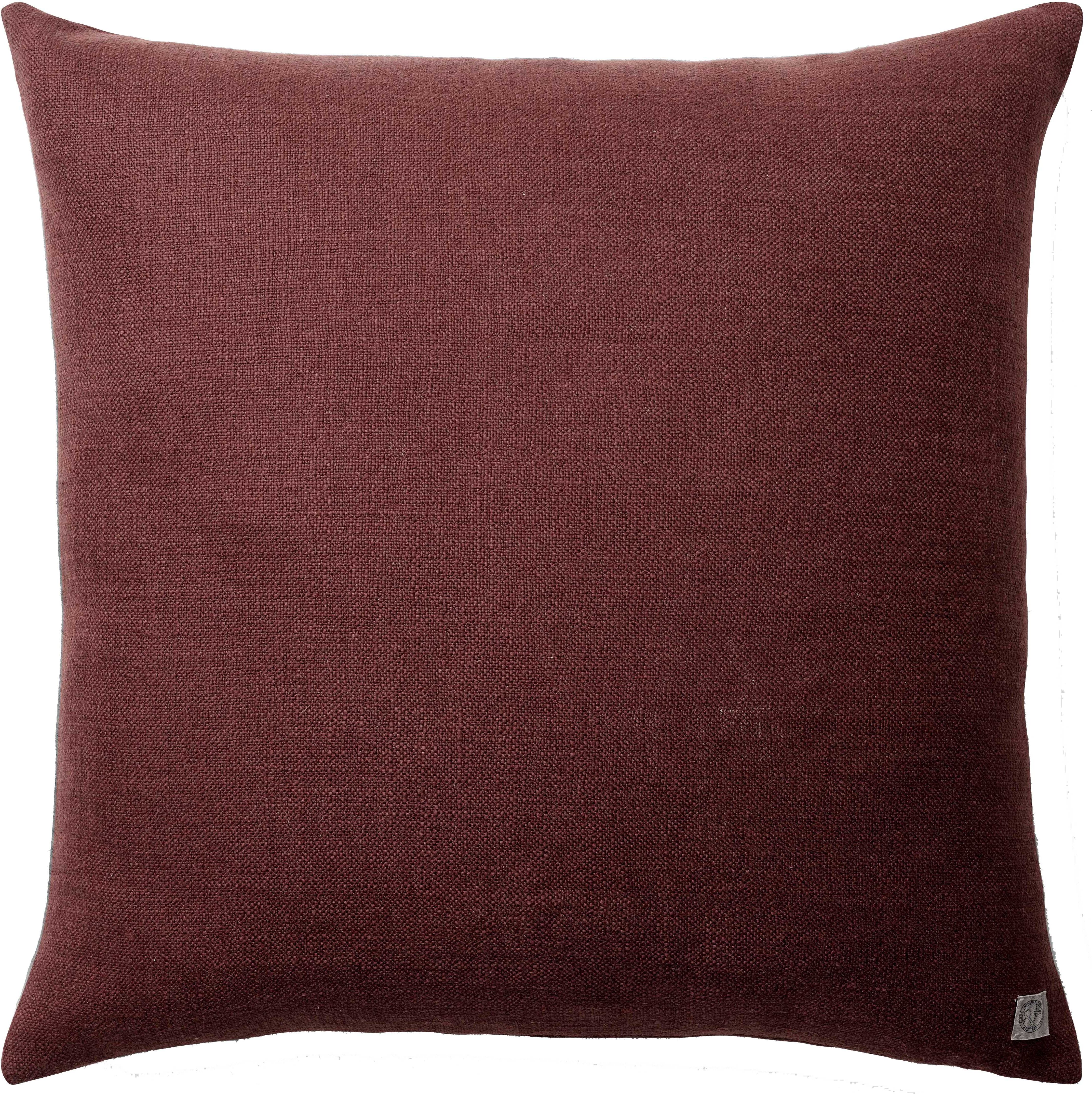 &tradition Heavy Linen SC29 kussen 65x65 Burgundy