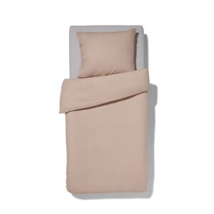 HEMA Dekbedovertrek Zacht Katoen 140x200/220 Taupe (taupe) Taupe