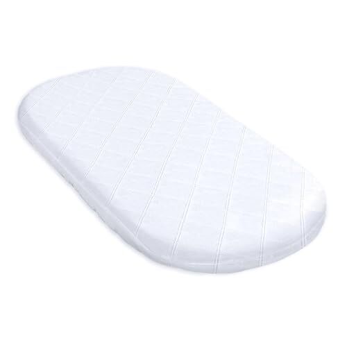 Totsy Baby Kinderwagenmatras 75x35 cm Bassinetmatras Ovaal Bassinet Babymatras