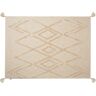 Beliani MORBI - Plaid - Beige - 130 x 180 cm - Katoen