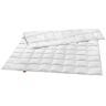 sleepling 194632 licht donsdekbed voor de zomer, wit dons (90%) en veren (10%), made in EU, Ökotex, downpass, 220 x 240 cm, wit