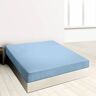 Blanco Hoeslaken 120 x 190/200 cm   120 cm breed bed (+ beschikbare maten)   katoen-polyester 50/50   Design A7 blauw