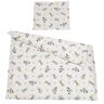 gws Family Babybeddengoedset ED   100% katoen   getest op schadelijke stoffen (80 x 80 cm, sterren wit)