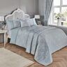 Dreams & Drapes Geweven Imelda Jacquard Dekbedovertrek Set Kingsize Bed in Duck Egg