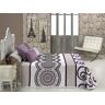 Textilia Sprei, bedsprei voor 135 cm bed, 235 x 270 cm, chenille, lila