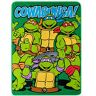 Northwest Nickelodeon's Teenage Mutant Ninja Turtles, geruite fleecedeken „Cowabunga Dudes”, 46 „x 60", meerkleurig