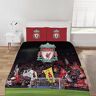 Liverpool F.C. Dreamtex Liverpool FC Officiële The Kop omkeerbare dekbedset eenpersoons en tweepersoonsbed (Tweepersoons)