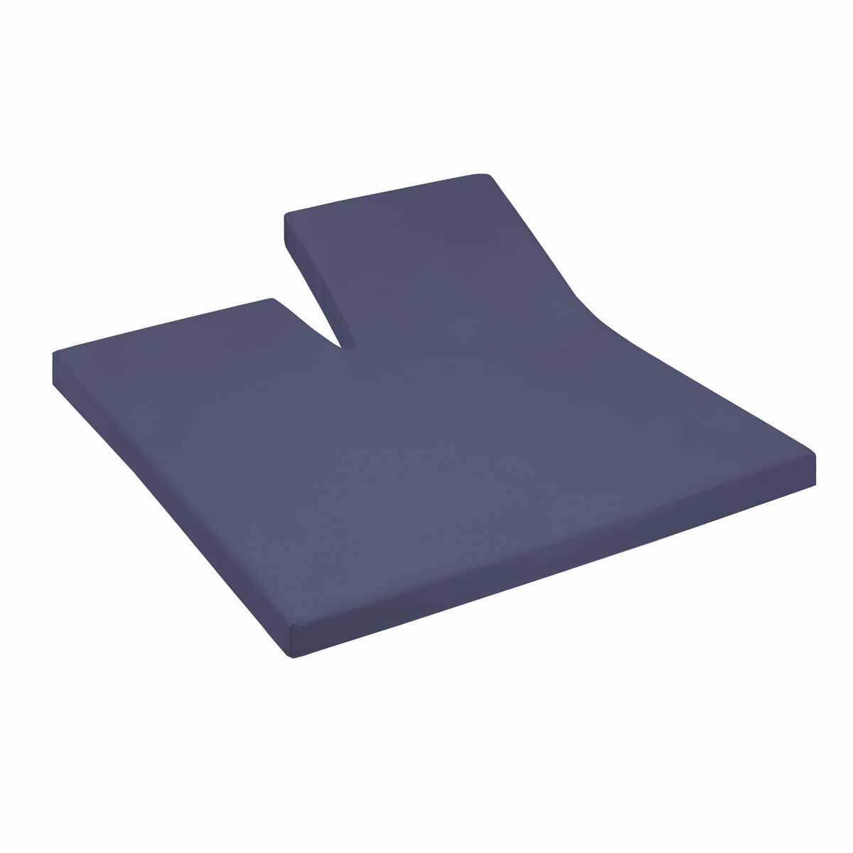 Cinderella Single Split Topper Jersey Donker Blauw - 160x200/210 cm