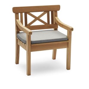 Fritz Hansen Drachmann Chair Cushion, Outdoor Textile / Ash