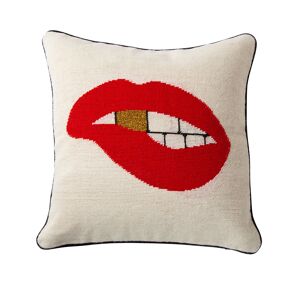 Jonathan Adler Lips Bitten Pillow