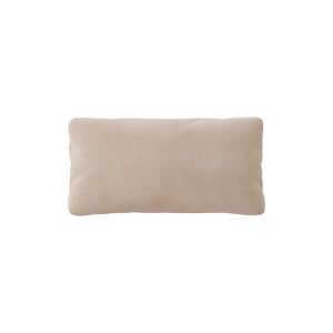 NO GA Brick Rectangular Pillow - Shadow, Beige Cotton