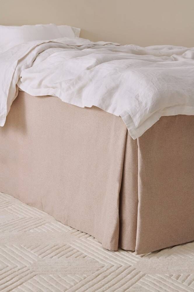 LINDEN sengekappe 60 cm Linbeige