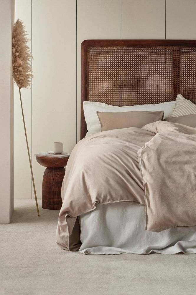 SOFT sengesett 2 deler Beige