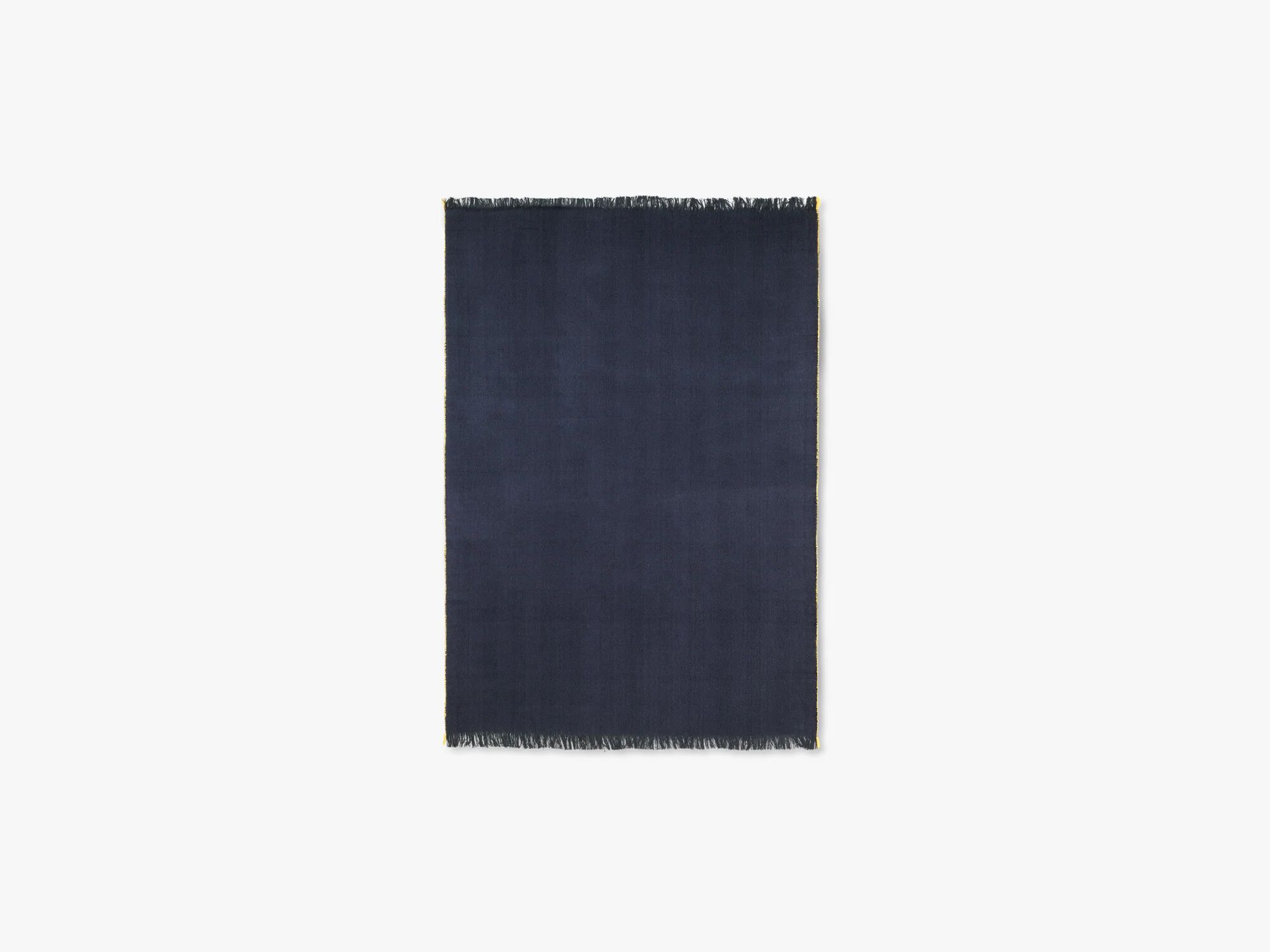 Ferm Living Herringbone Blanket, Dark Blue