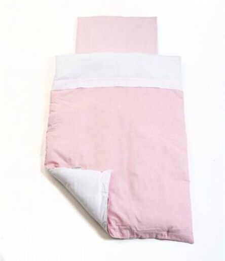 Babytrold Rosa Stripe Barn Sengesett Babytrold