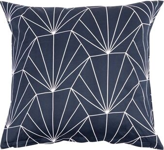 Borg Living Putetrekk - 100% Bomullssateng - Blue Jewel - 50x70 Cm