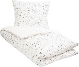 Borg Living King Size Sengetøy - 240x220 Cm - Zodiac White - 100% Bomull