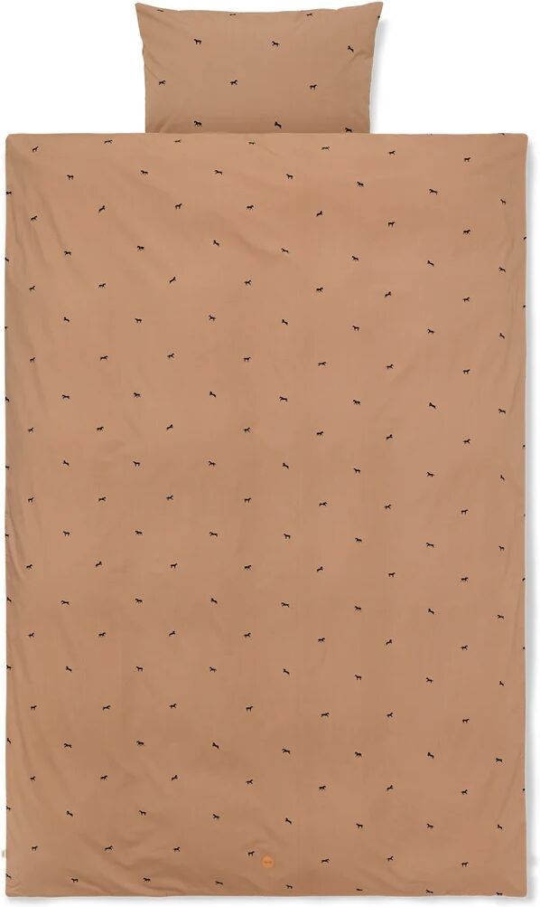 Ferm Living Horse sengesett tan 100x140 cm