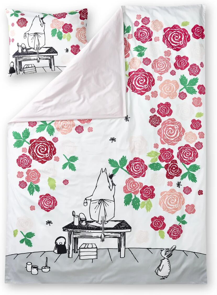 Finlayson Mummimammas rosehage sengesett 150x210 cm