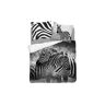 konsimo Czarno-biała pościel z zebrą 160x200 cm FEROS