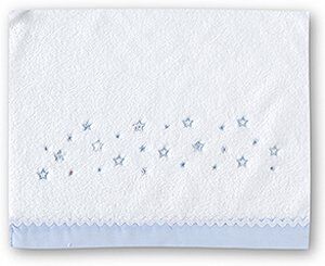 Pirulos Triptico micr para Berço 60x120 dot Star Branco e Azul