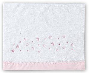 Pirulos Triptico micr para Miniberço 50x80 dot Star Branco Rosa