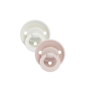 Elodie Binky Bundle Nyfödd Latex Powder Pink 2-pack