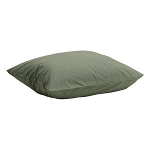 Tekla - Cotton Percale 50x60 Cm Olive Green - Grön - Örngott