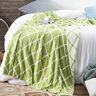 HOPE Ullfilt soffa filt stickad filt kontor-klimatfilt specifikationer Lerella Green 130 x 180 cm