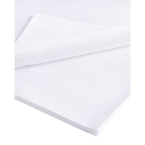 Bianca Cotton Luxury 800 Thread Count 100% Cotton Satten Flat Sheet white UK King - DE 150 x 200 cm