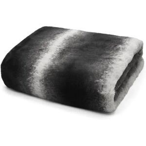 Fairmont Park Bulmer Super Soft Faux Animal Touch Snug Blanket Throw gray/brown 33.0 H x 20.0 W cm