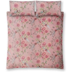 Paloma Home Vintage Chinoiserie Blossom Bed Set pink/green Kingsize - 2 Standard Pillowcases