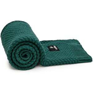 T-TOMI Knitted Blanket Smaragd knitted blanket 80 x 100 cm 1 pc