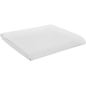 AmigoZone (Super king Flat sheet, White) Luxury Flat Sheets Bed Sheets PolyCotton Percale