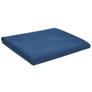 AmigoZone ( King Flat sheet, Mid-Blue) Luxury Flat Sheets Bed Sheets PolyCotton Percale