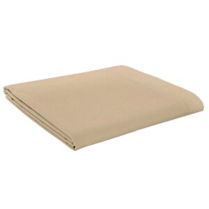 AmigoZone (Super king Flat sheet, Latte) Luxury Flat Sheets Bed Sheets PolyCotton Percale