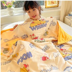 DINAMR (Winnie) Kids Summer Quilt Toy Story Antibacterial Air Conditioning Blanket  Gif