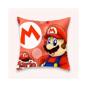Unbranded (Mario) Super Plush Mario Throw Pillowcase Luigi Square Cushion Cover Decor Furn