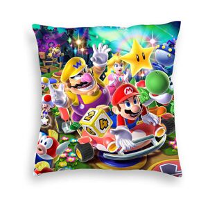 Unbranded (Wario) Super Plush Mario Throw Pillowcase Luigi Square Cushion Cover Decor Furn