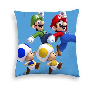 DINAMR (Mushroom) Super Mario Plush Throw Pillowcase Luigi Square Cushion Cover Furnitu