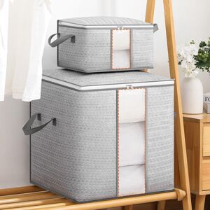daiyin Foldable Quilt Storage Bag 20L/100L/140L Blanket Sorting Box New Clothes Storage Bag  Home