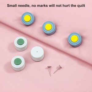 Home Textile Star 4Pcs Quilt Grippers Multi-purpose Unlock Round Shape Key Non-slip One to Reusable Anti-run Safe