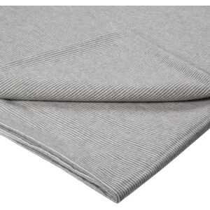 John Lewis Euan Brushed Cotton Flat Sheet, Slate - Slate - Unisex - Size: King