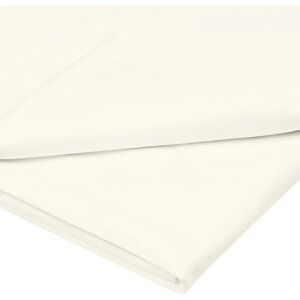 John Lewis Soft & Silky Egyptian Cotton 800 Thread Count Flat Sheet - Cream - Unisex - Size: Double