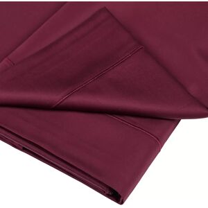 John Lewis Soft & Silky 400 Thread Count Egyptian Cotton Flat Sheet - Mulberry - Unisex - Size: Double