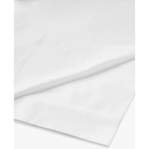 John Lewis Crisp & Fresh 400 Thread Count Egyptian Cotton Flat Sheet - White - Unisex - Size: Double